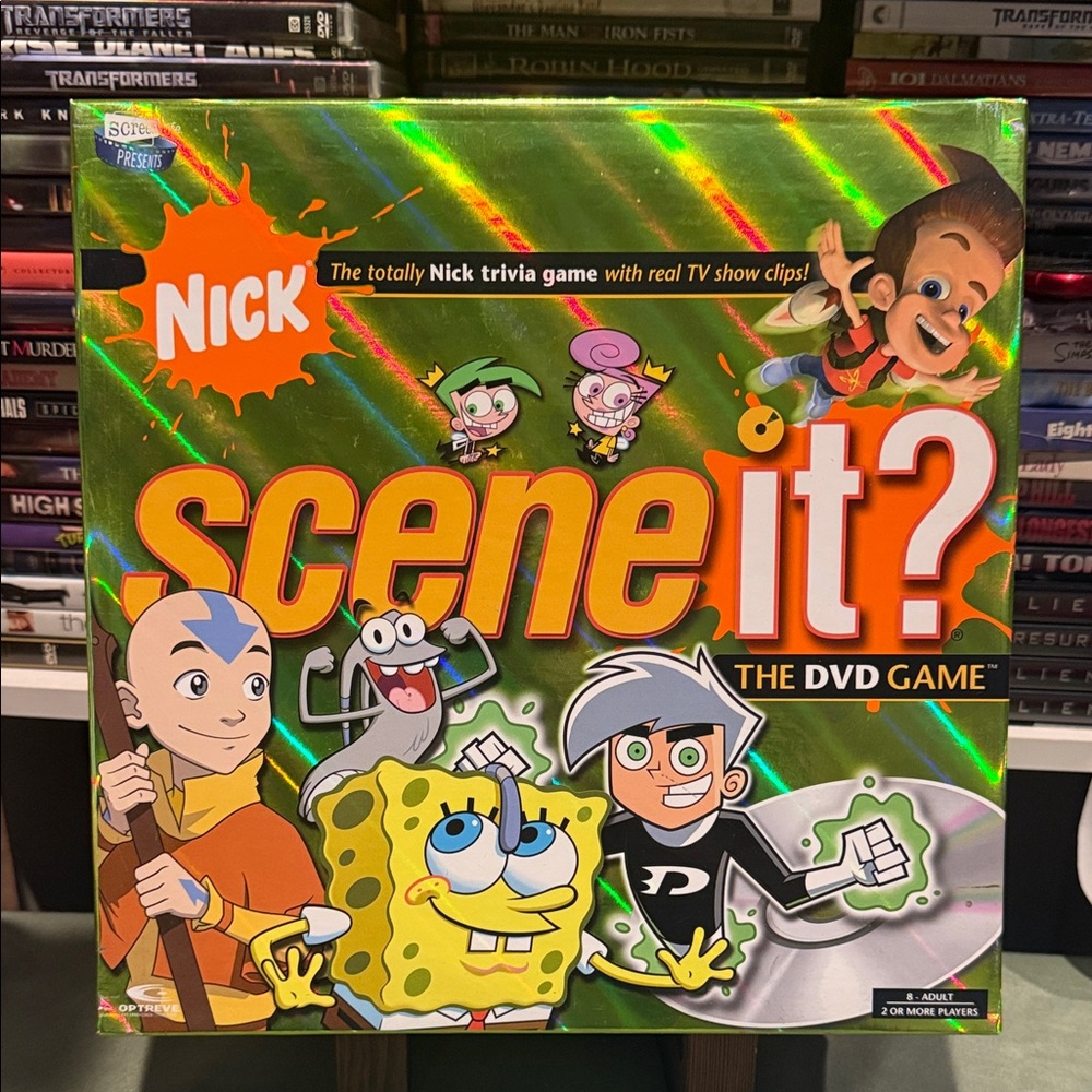 New! Nickelodeon Scene It? DVD Game